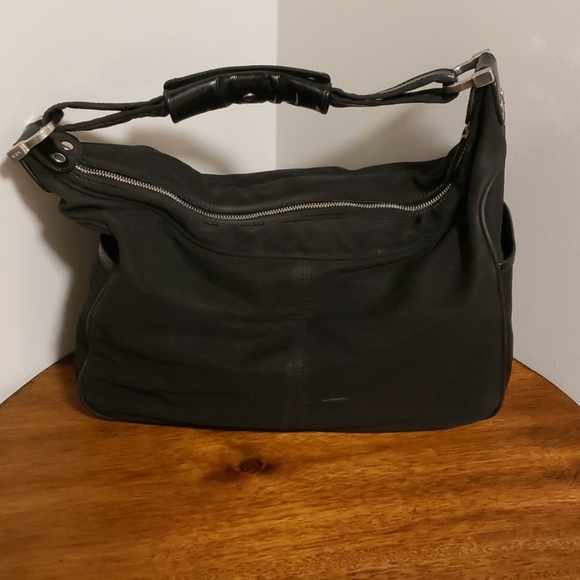 Tod’s Miky Black Nylon Shoulder Bag - Picture 2 of 12